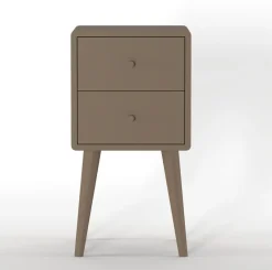 Nachtkastje Borba Bruin - 30x57x30 cm