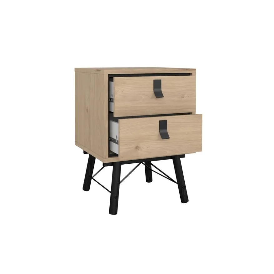 Nachtkastje Denver Eiken - 44x60x41 cm