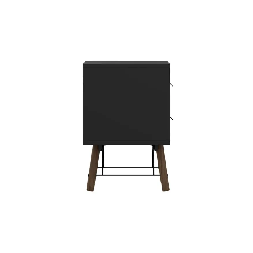 Nachtkastje Denver Walnoot - 44x60x41 cm