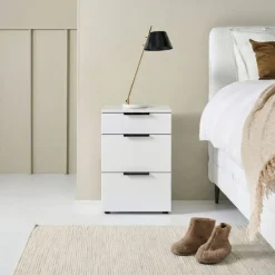 Nachtkastje Elda Wit - 41x61x41 cm