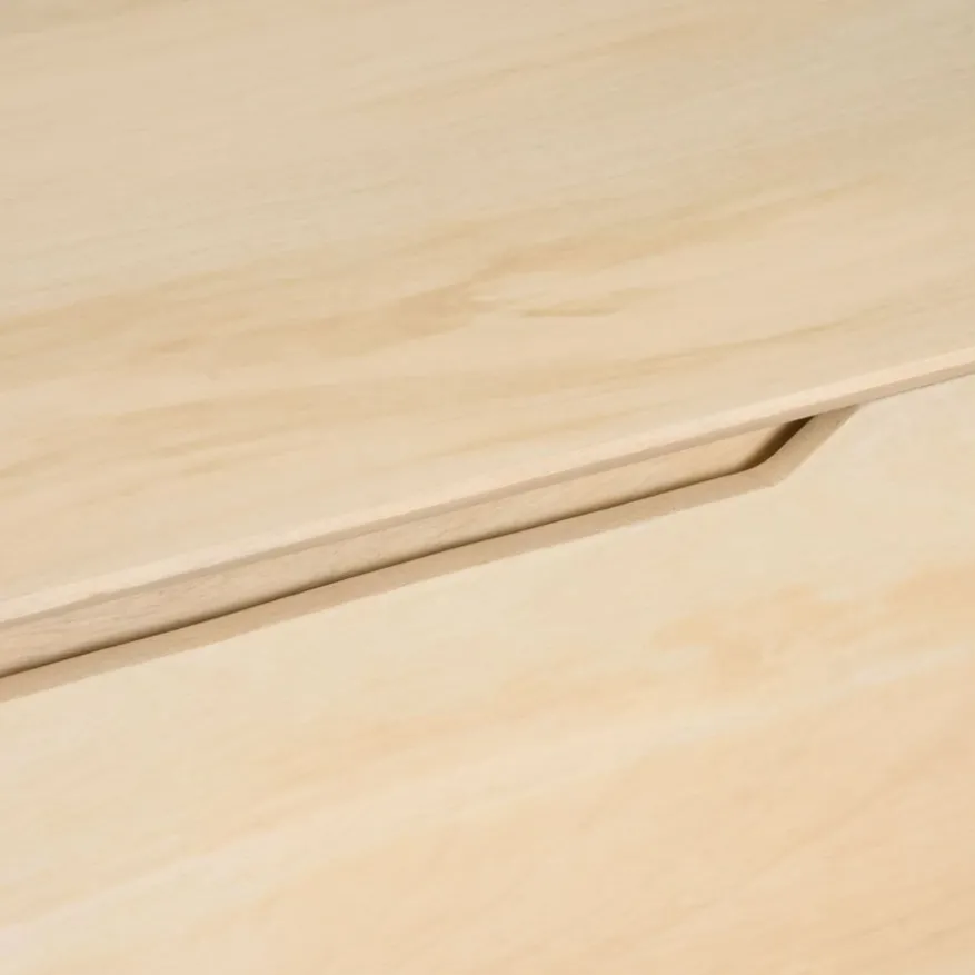 Nachtkastje Lottem Whitewash - 45x52x32 cm