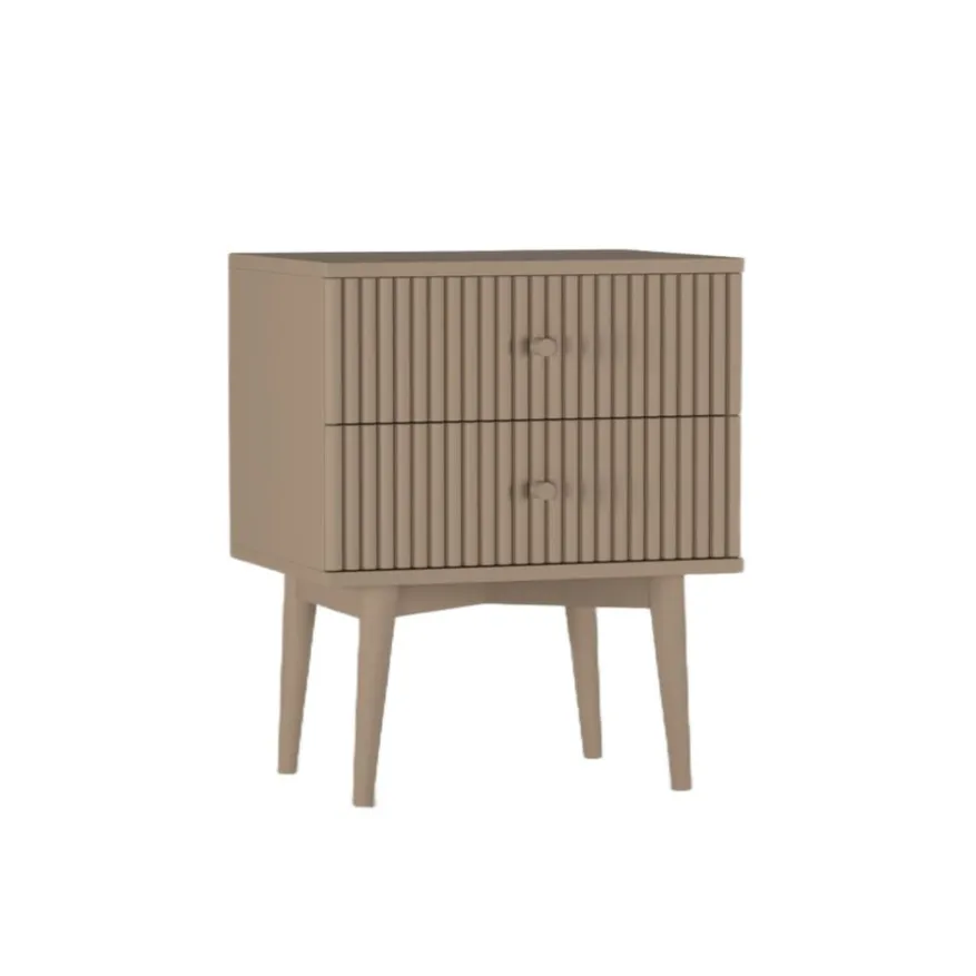 Nachtkastje Sem Taupe - 45x55x35 cm