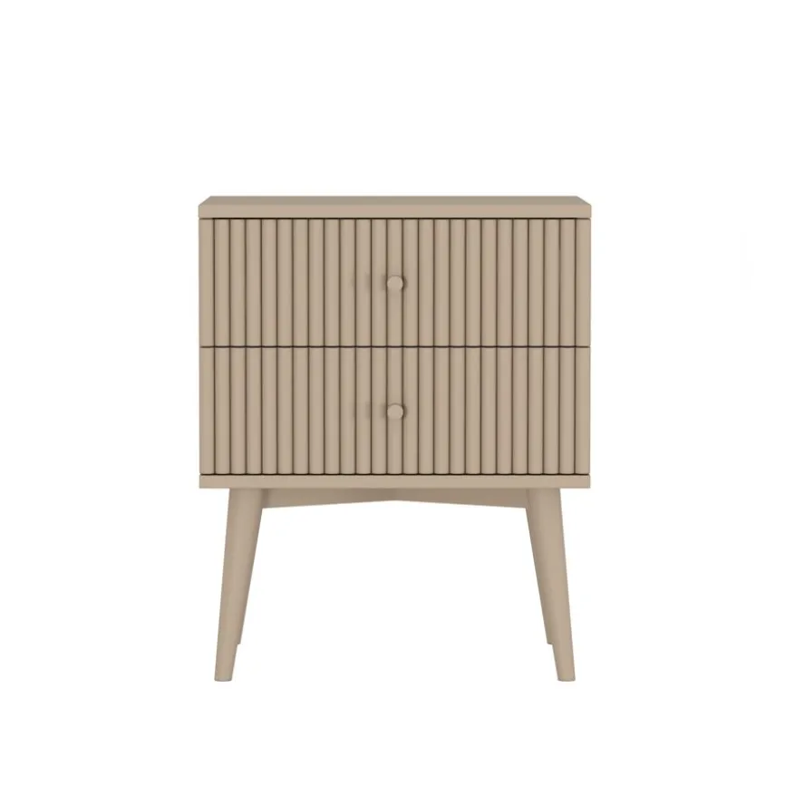 Nachtkastje Sem Taupe - 45x55x35 cm