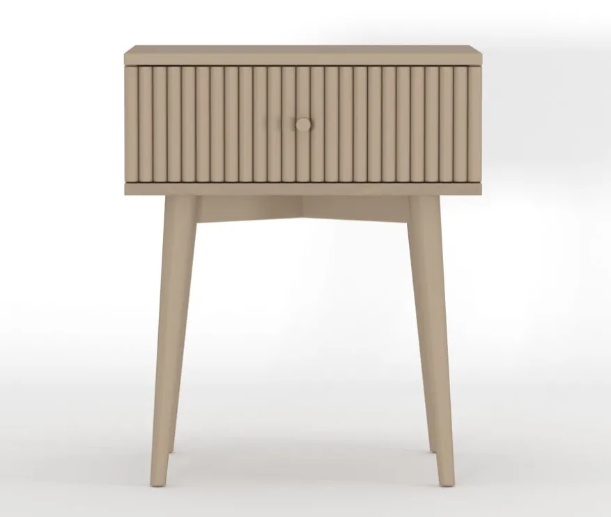 Nachtkastje Sem Taupe - 45x55x35 cm