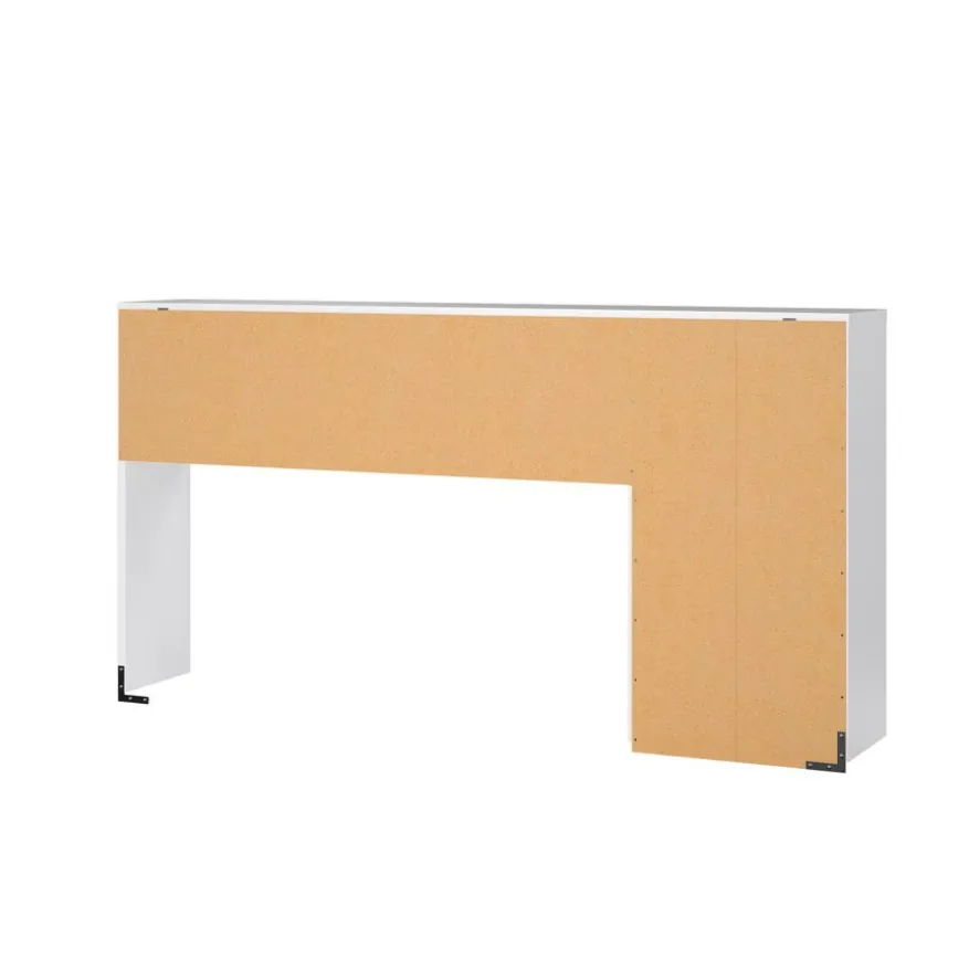 Opzetkast Boston Hoogglans Wit - 149x79x25 cm