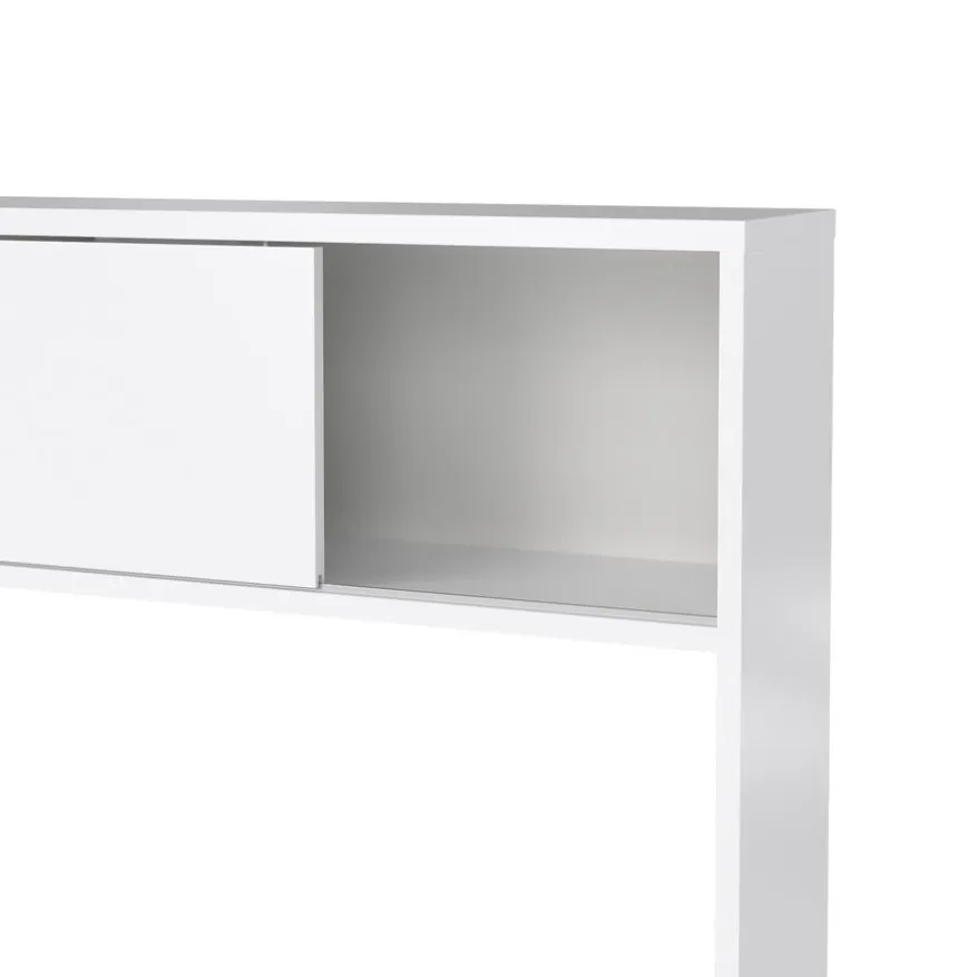 Opzetkast Boston Hoogglans Wit - 149x79x25 cm