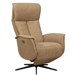Relaxfauteuil Aalden B Medium Bruin