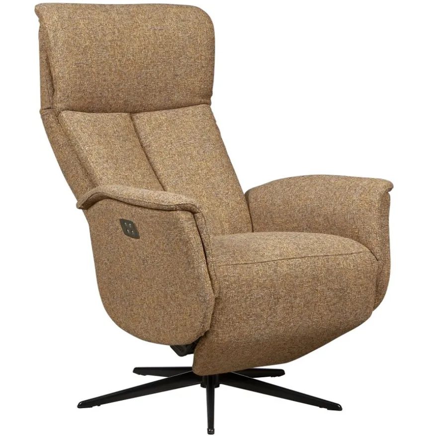 Relaxfauteuil Aalden B Medium Bruin