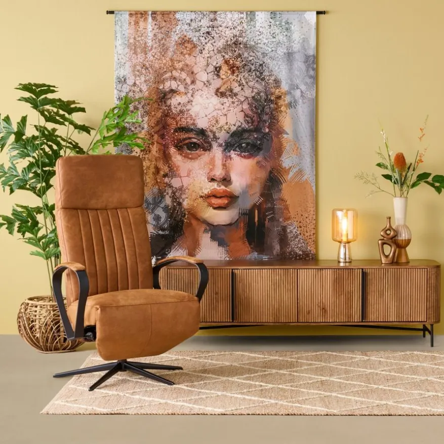 Relaxfauteuil Aalden C Large Bruin