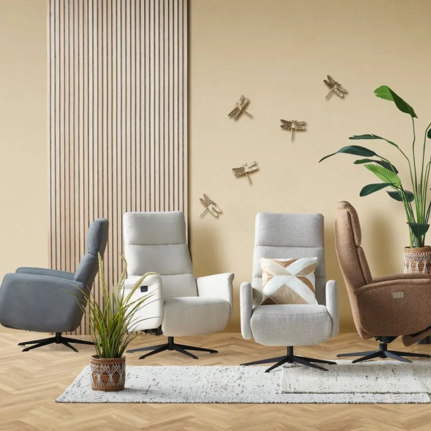 Relaxfauteuil Nuland A Small Grijs