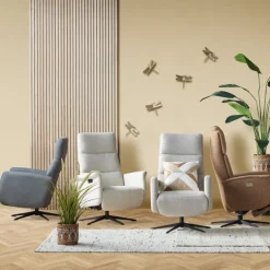 Relaxfauteuil Nuland C Large Grijs