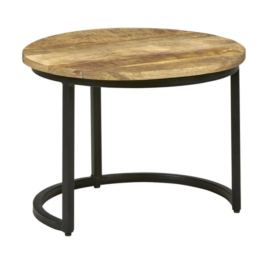 Salontafel Bemmel Naturel - set 3 stuks