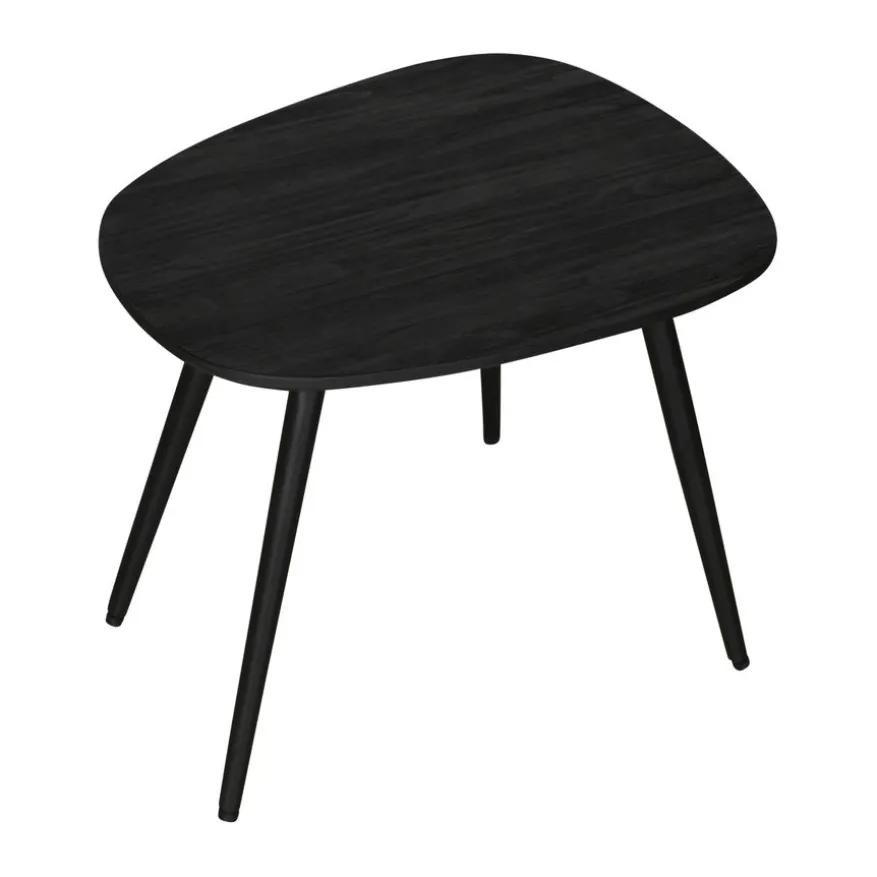 Salontafel Comporta Zwart - set 3 stuks
