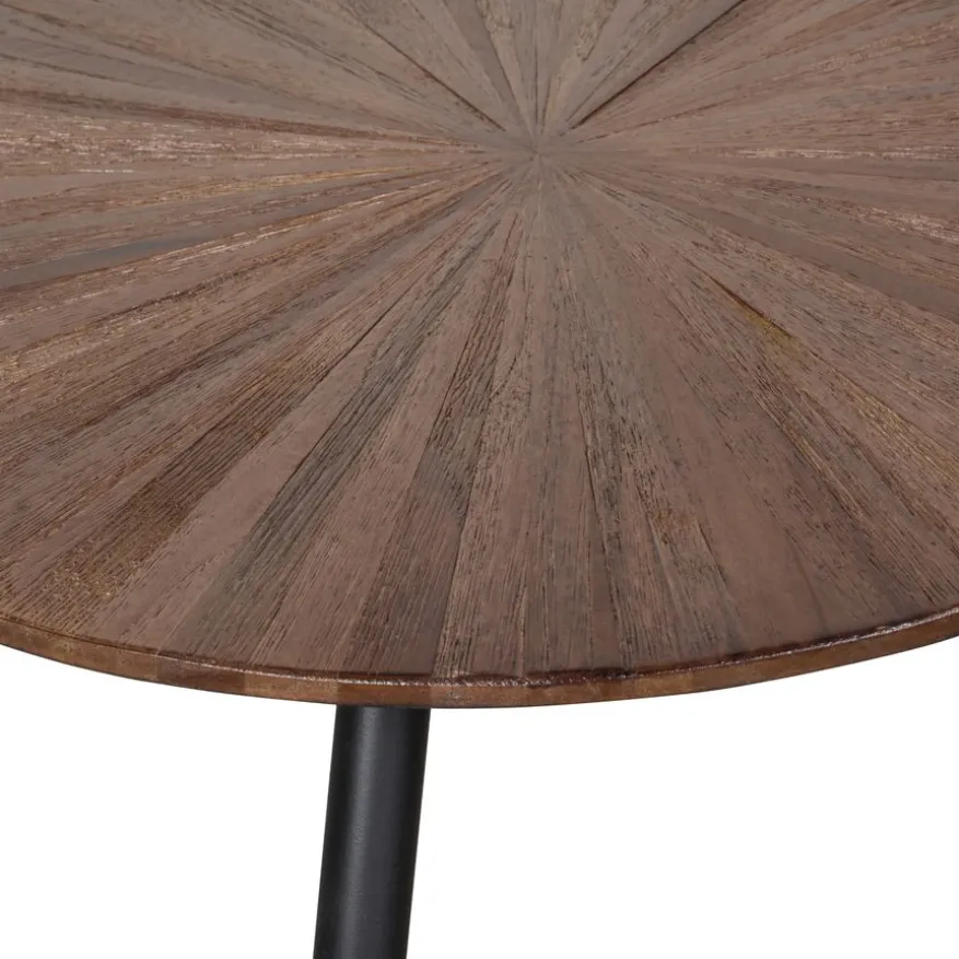 Salontafel Meti Bruin - set 3 stuks