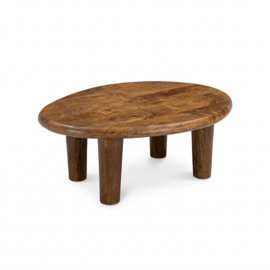 Salontafel Solido Bruin - 89x70 cm