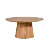 Salontafel Viktor Lichtbruin - Ø 80 cm