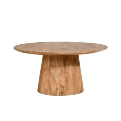 Salontafel Viktor Lichtbruin - Ø 80 cm