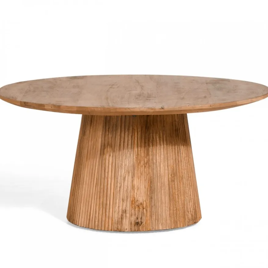 Salontafel Viktor Lichtbruin - Ø 80 cm