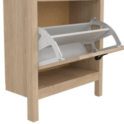 Schoenenkast Dallas Eiken - 54x103x25 cm