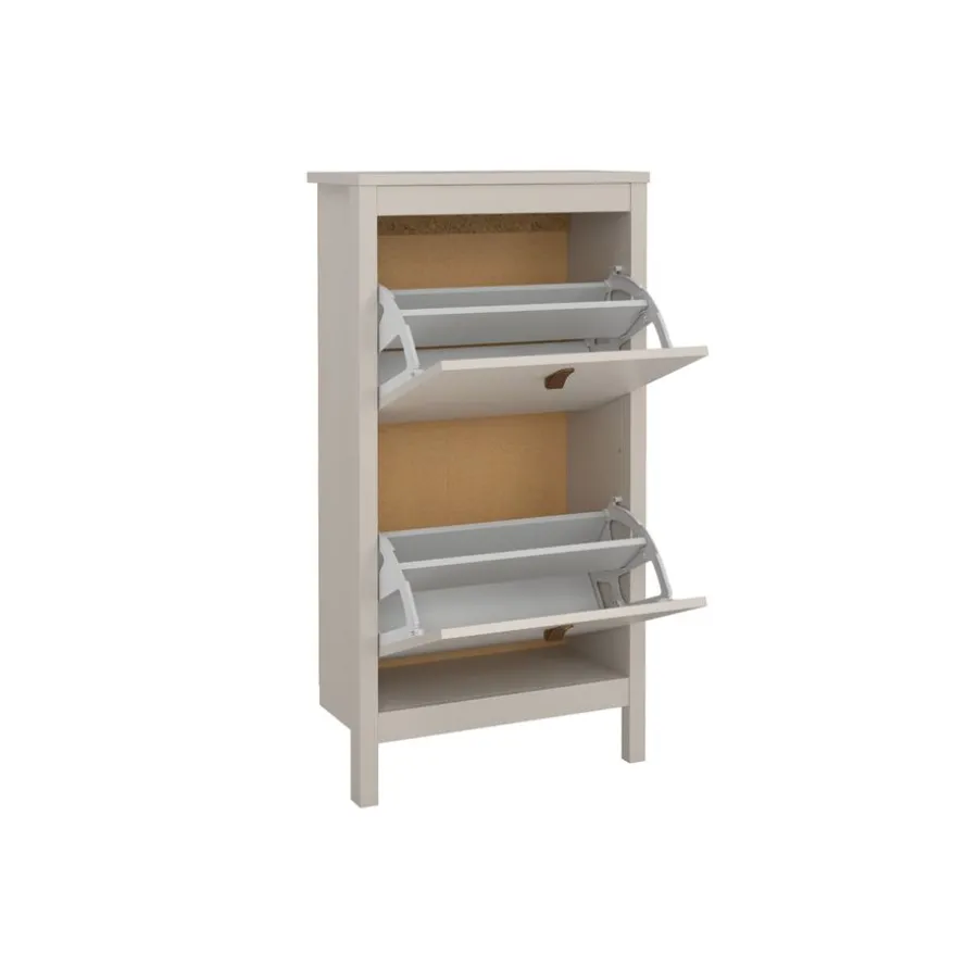Schoenenkast Dallas Taupe - 54x103x25 cm