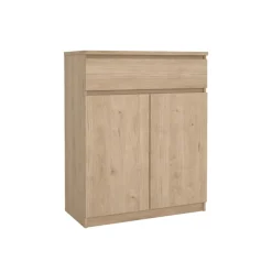 Schoenenkast Luna Eiken - 81x101x40 cm