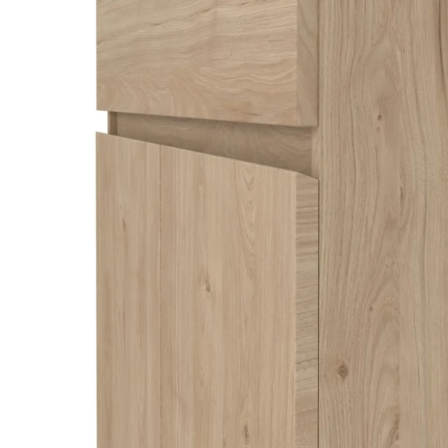 Schoenenkast Luna Eiken - 81x101x40 cm
