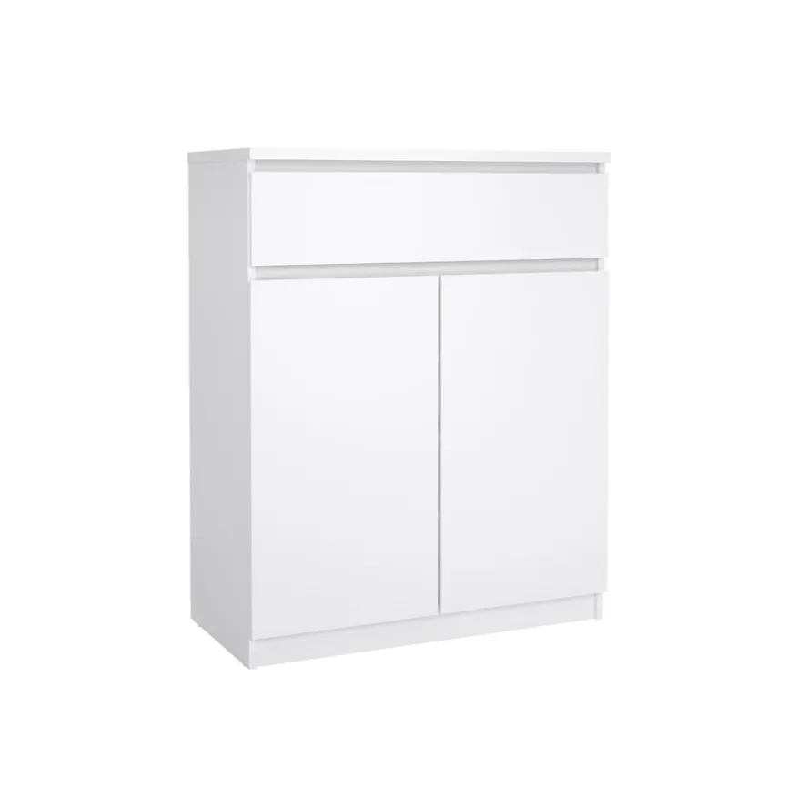 Schoenenkast Luna Hoogglans Wit - 81x101x40 cm