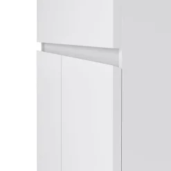 Schoenenkast Luna Hoogglans Wit - 81x101x40 cm