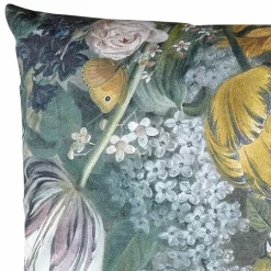 Sierkussen  Bloemenprint Groen - 60x60 cm
