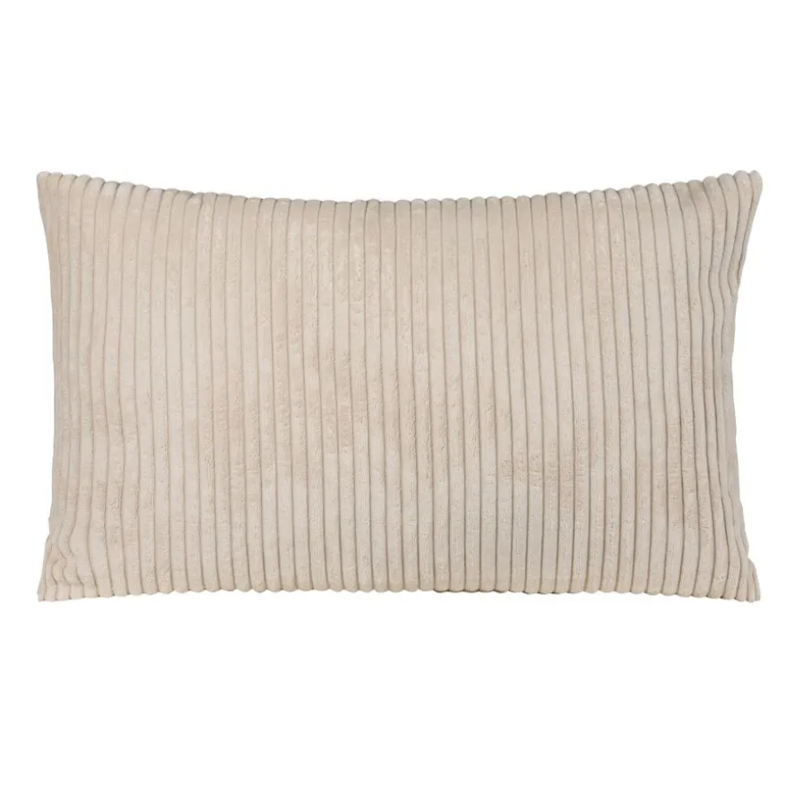 Sierkussen Ribbels Creme - 35x55 cm