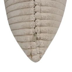 Sierkussen Ribbels Creme - 35x55 cm