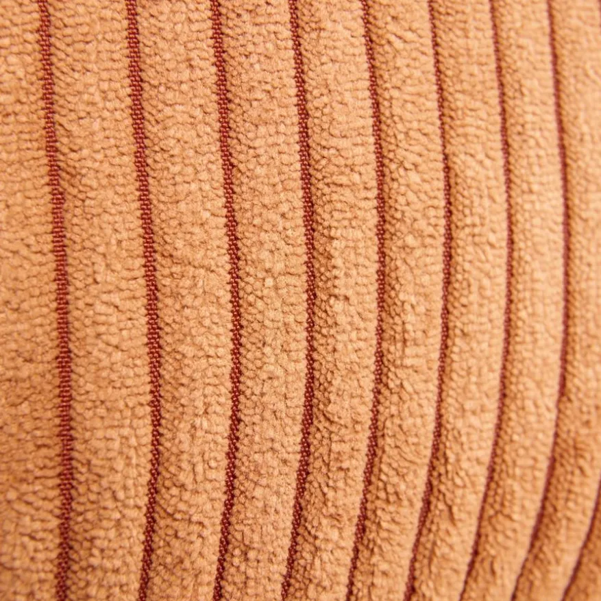 Sierkussen Ribbels Oranje - 45x45 cm