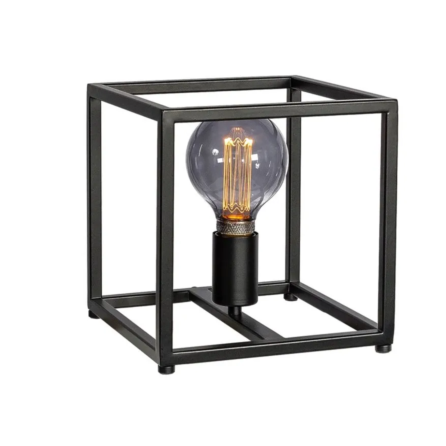 Tafellamp Gable Zwart - E27 - 23 cm hoog