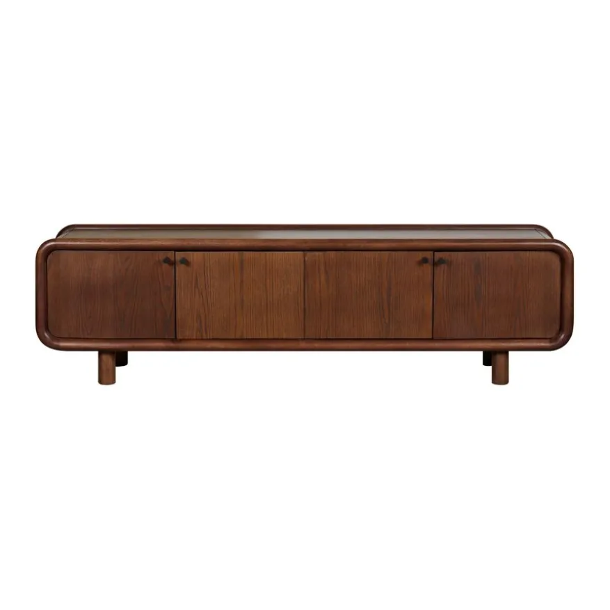 TV-meubel Boogie Donkerbruin - 180x50x43 cm
