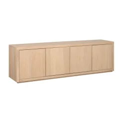 TV-meubel Chester Naturel - 180x55x40 cm