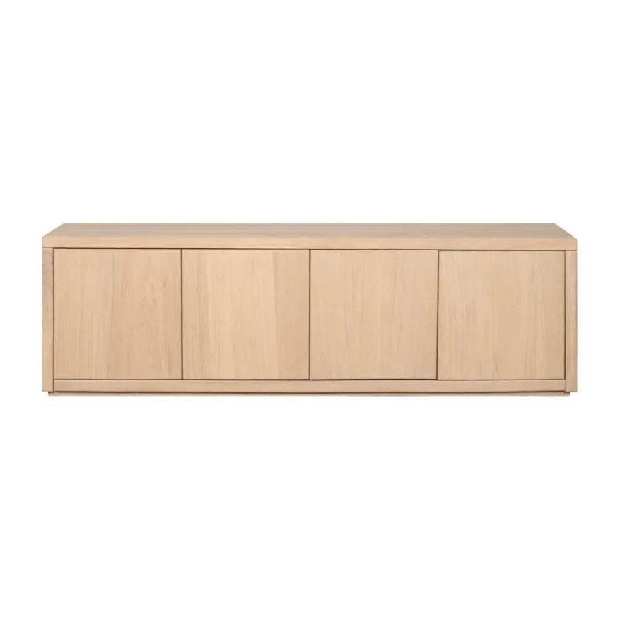 TV-meubel Chester Naturel - 180x55x40 cm