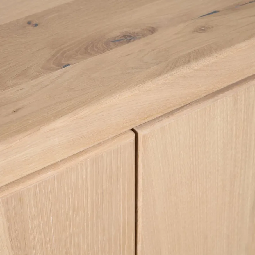 TV-meubel Chester Naturel - 180x55x40 cm