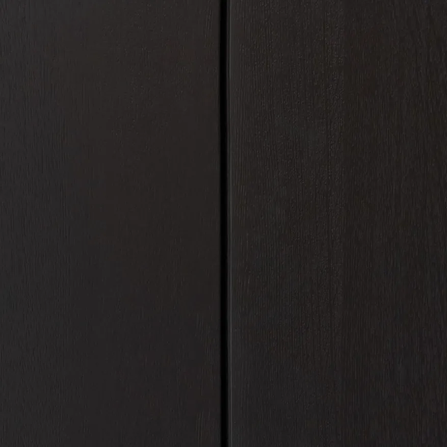 TV-meubel Chester Zwart - 215x55x40 cm