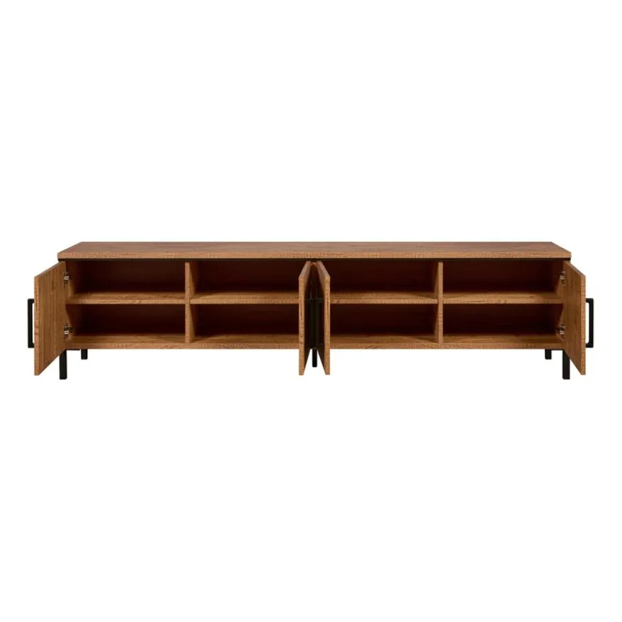 TV-meubel Culemborg Naturel - 200x50x45 cm
