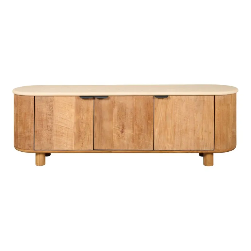 TV-meubel Doble Naturel - 170x55x40 cm