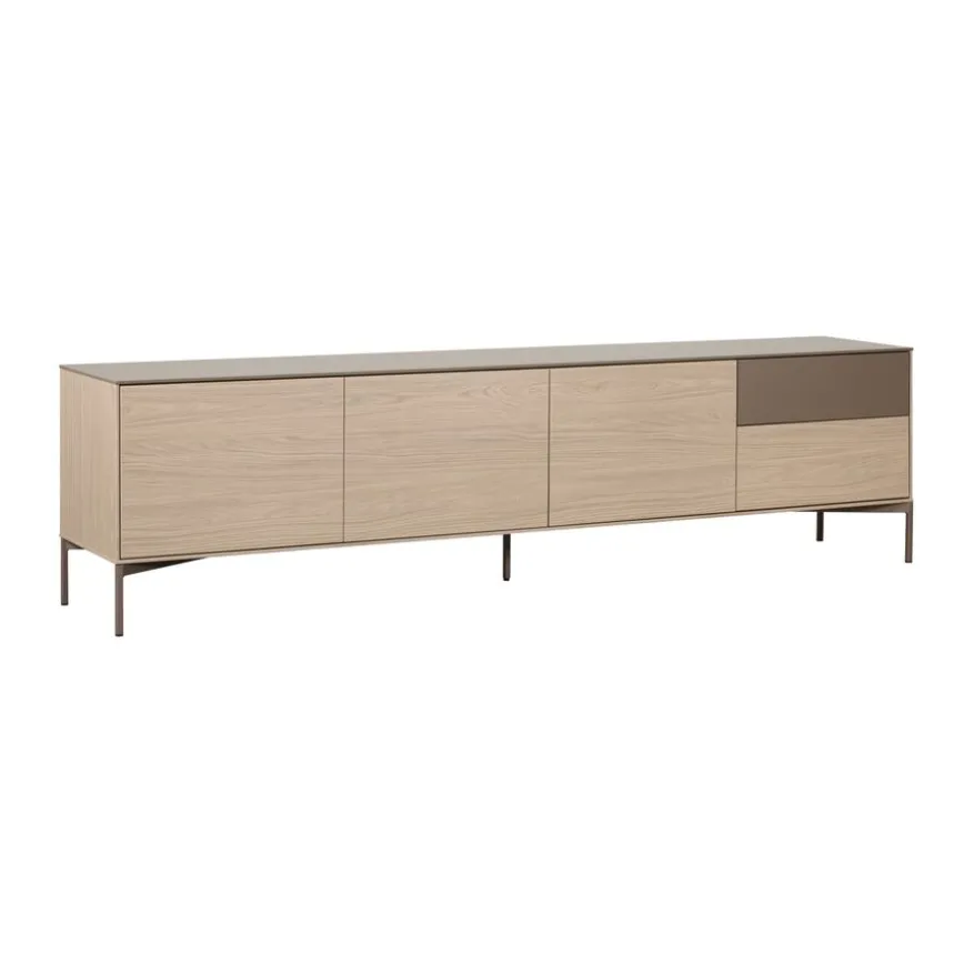 TV-meubel Fado Naturel - 225x59x42 cm
