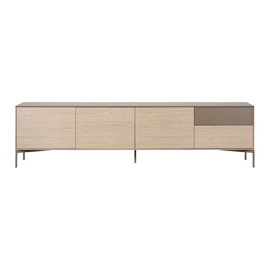 TV-meubel Fado Naturel - 225x59x42 cm