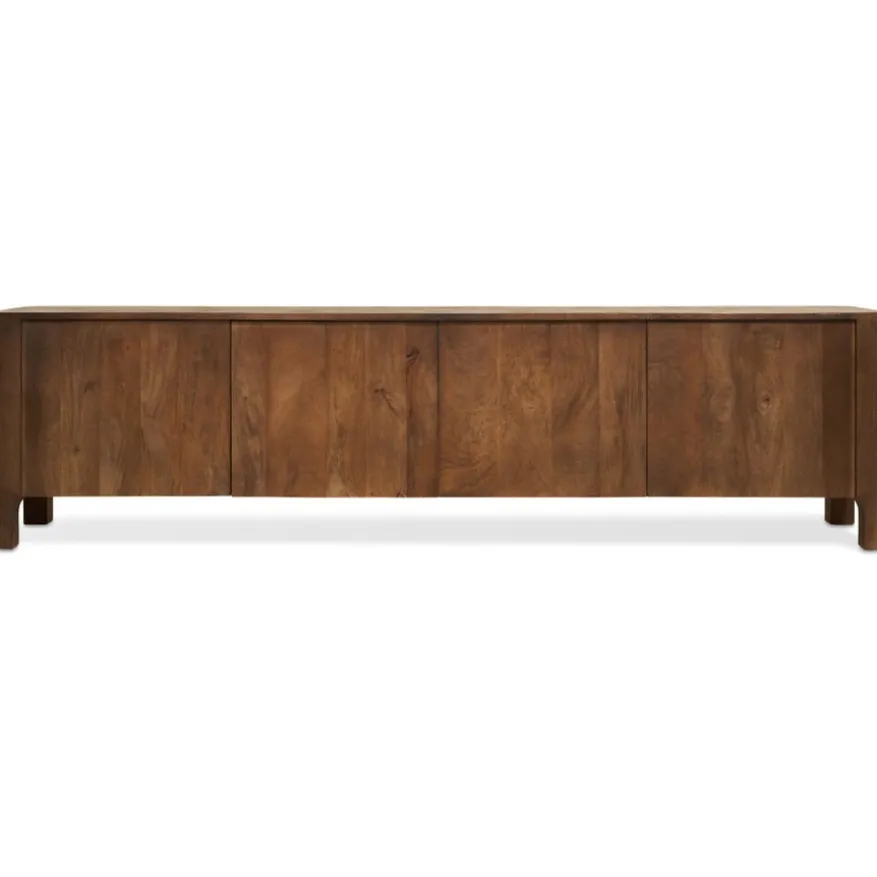 TV-Meubel Liam Kastanjebruin - 210x55x40 cm