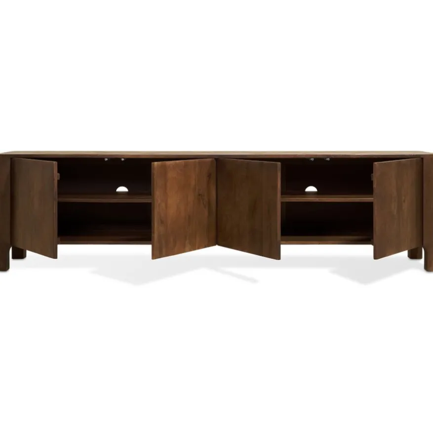 TV-Meubel Liam Kastanjebruin - 175x55x40 cm