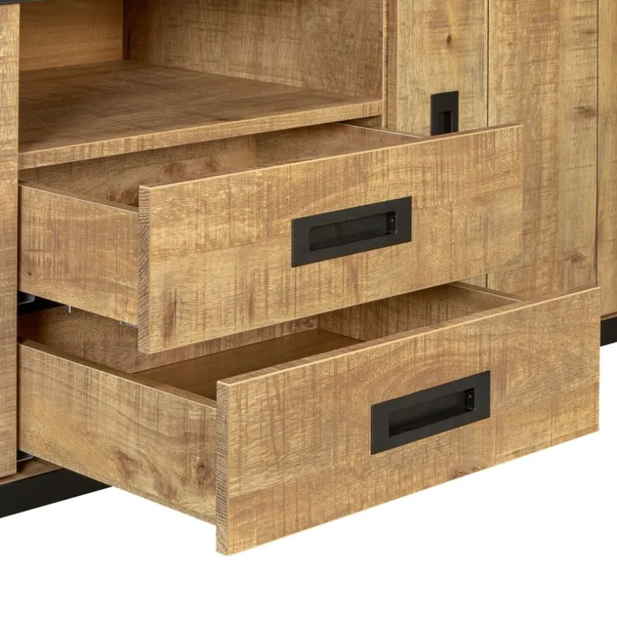 TV-meubel Tilburg Naturel - 161x65x45 cm