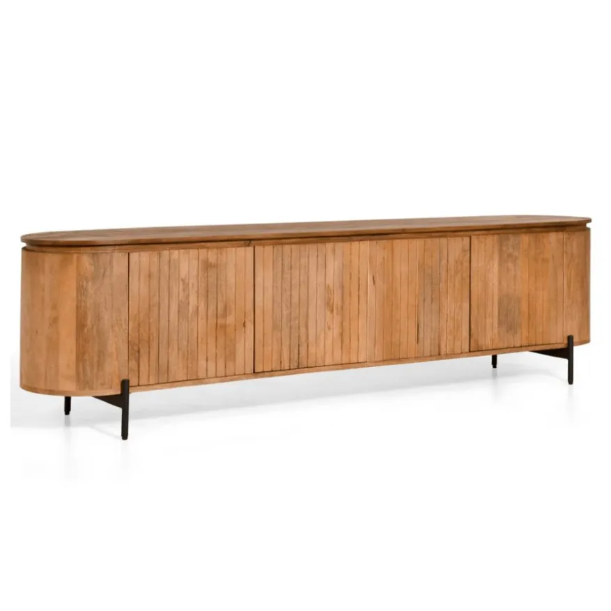TV-meubel Viktor Lichtbruin - 210x56x43 cm