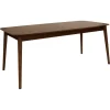 Uitschuifbare Eettafel Saga Bruin - 180/219x90 cm