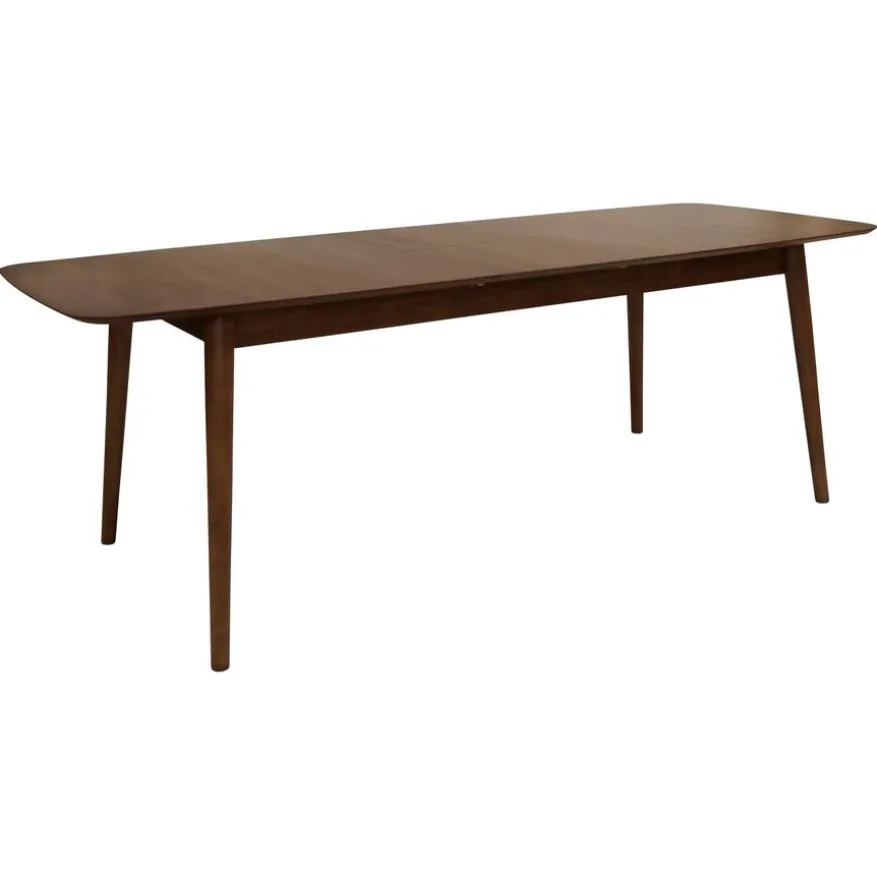 Uitschuifbare Eettafel Saga Bruin - 180/219x90 cm