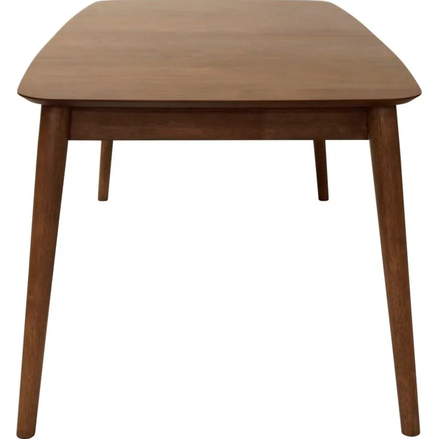Uitschuifbare Eettafel Saga Bruin - 180/219x90 cm