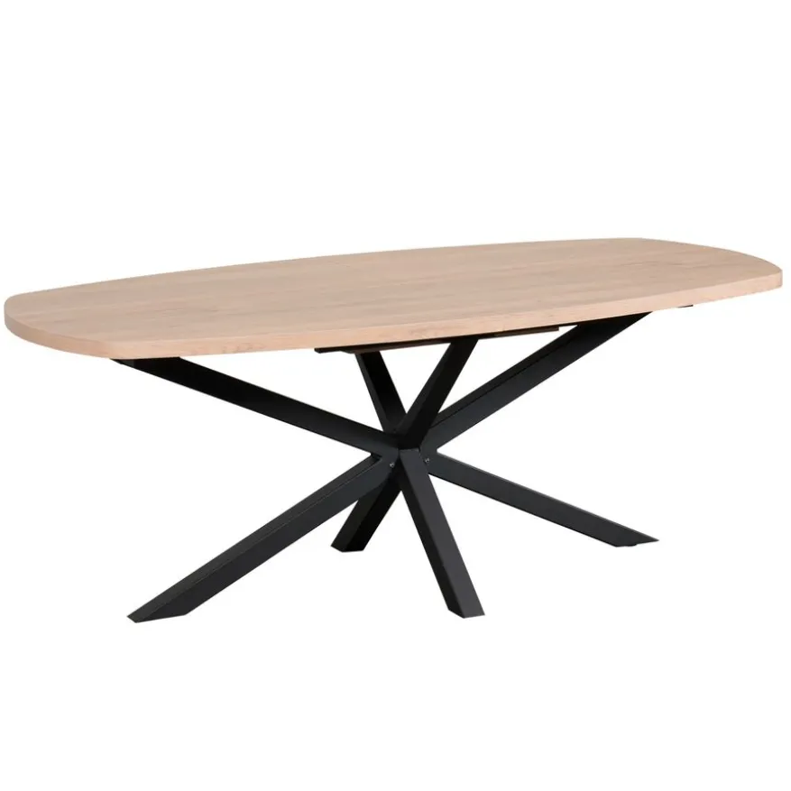 Uitschuifbare Eettafel Vieuw Old Oak - 200/257x102